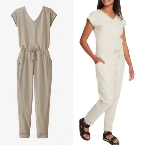 Patagonia Pants - PATAGONIA Organic Cotton Roaming Cut-Out Jumpsuit